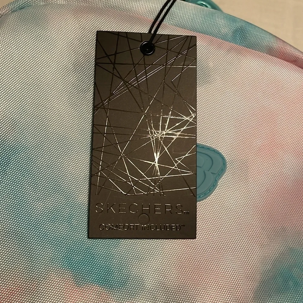 NWT Skechers Turquoise Tie Dye Adventure Backpack School Bag MSRP $65